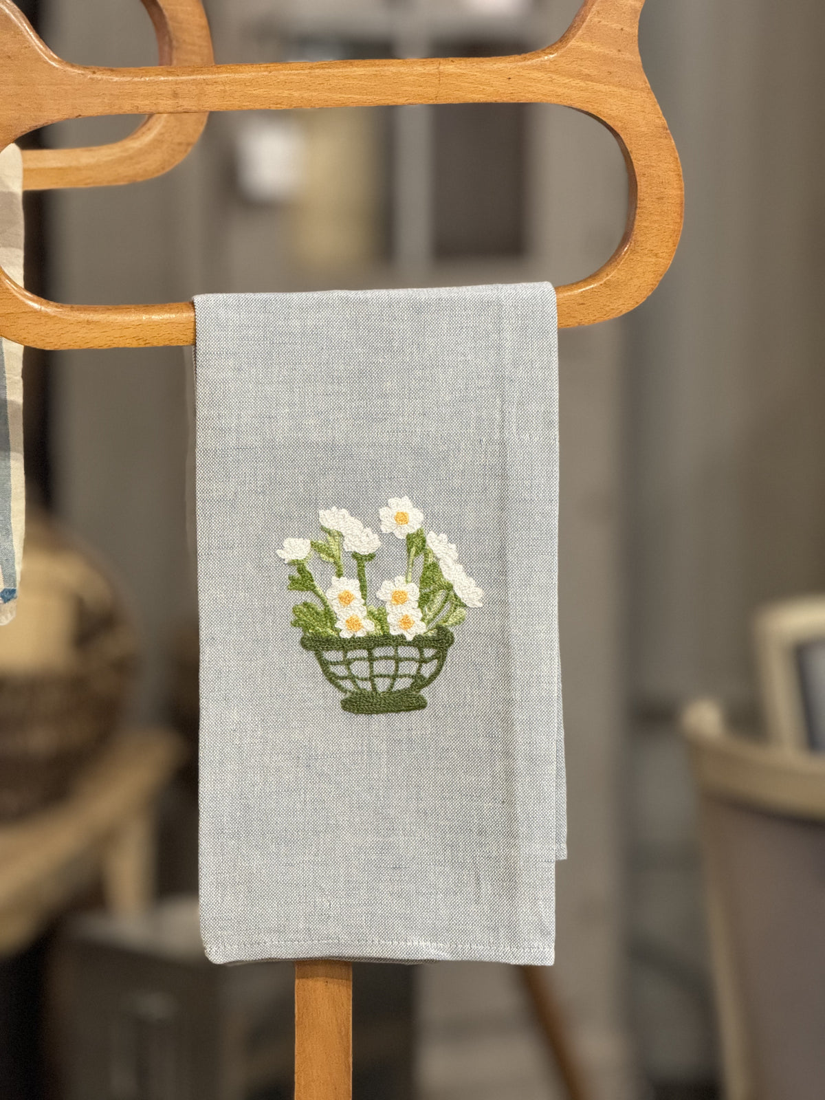 Daisies Basket Kitchen Towel
