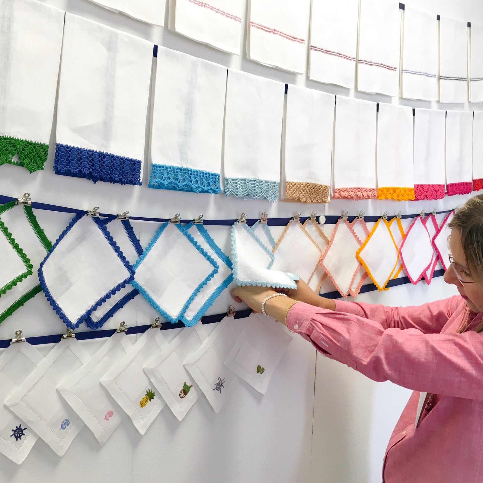 Hibiscus Linens a success story at Atlanta Market.