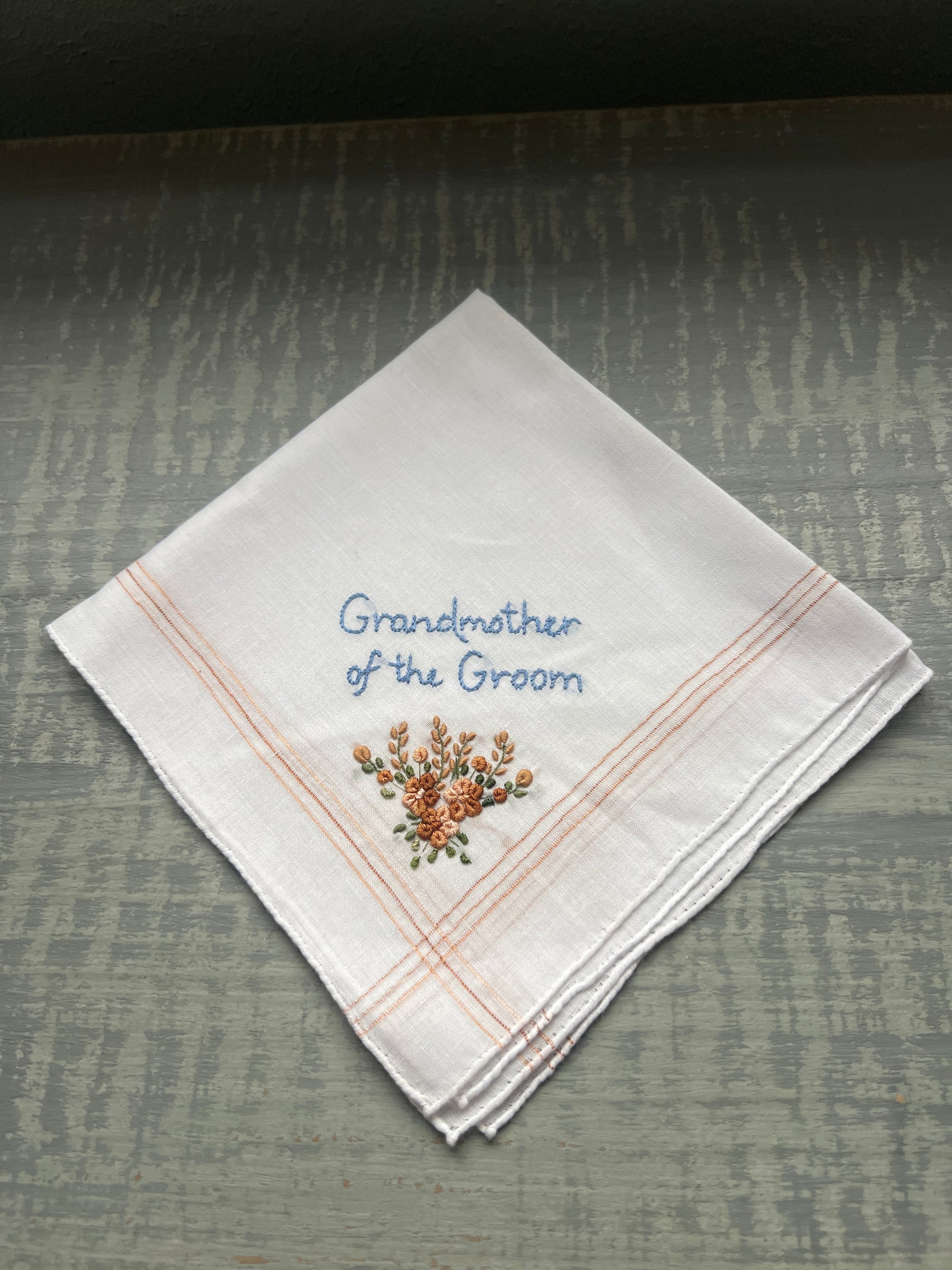 Grandmother Groom- Handkerchief