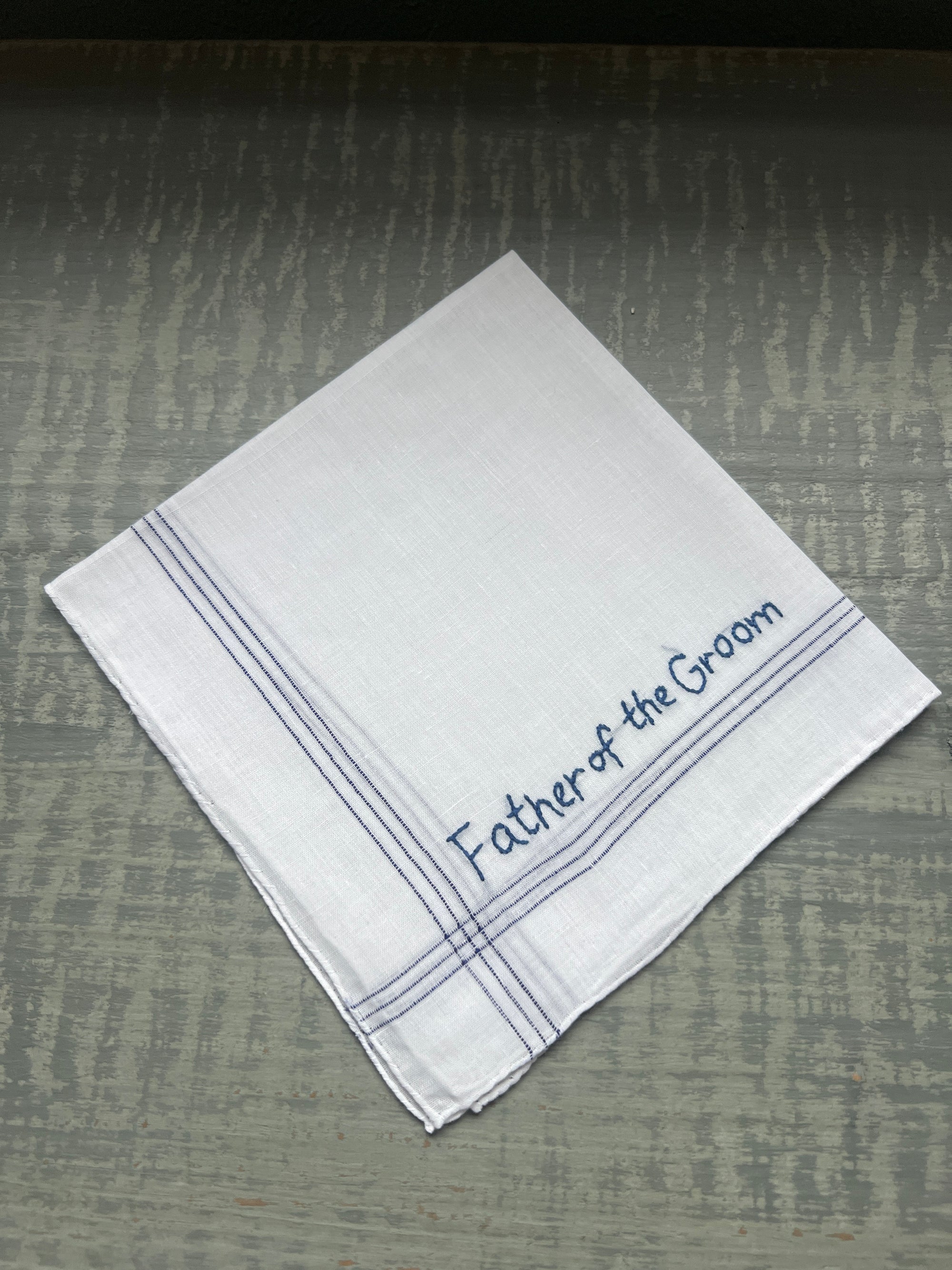Father of the Groom - Handkerchief