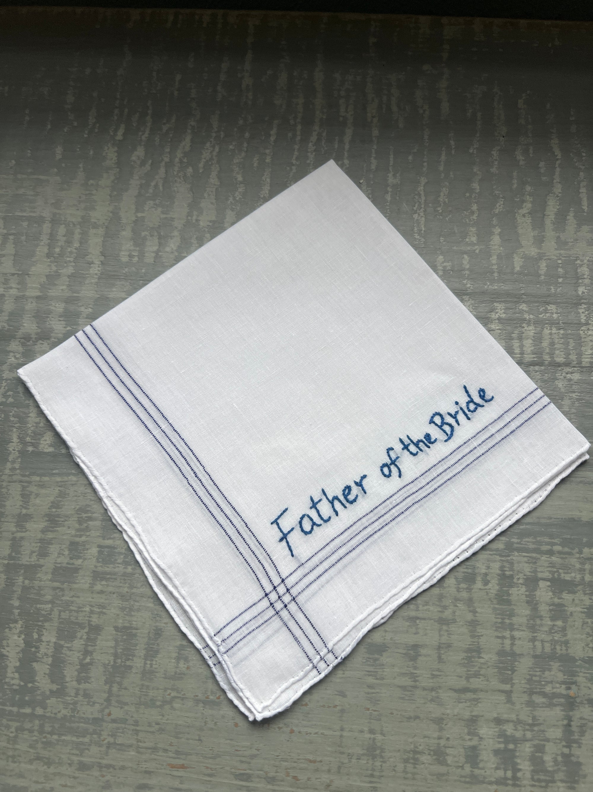 Father of the Bride- Handkerchief