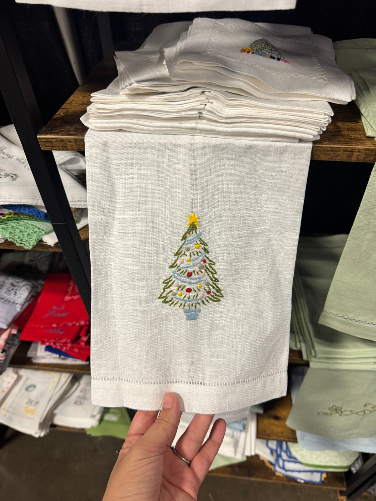 Christmas Tree Hand Towel