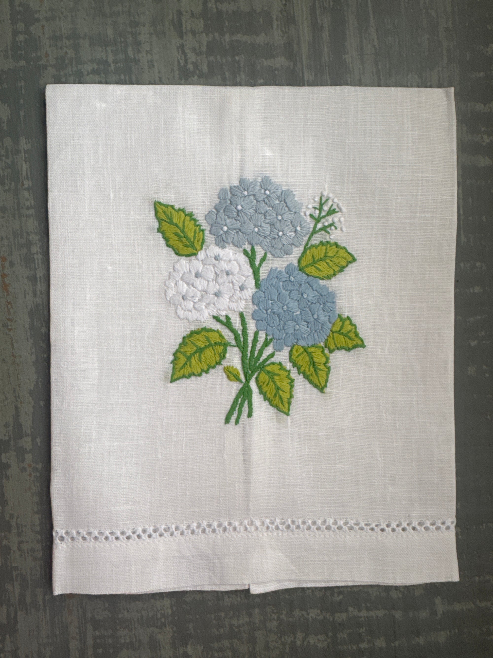 Hydrengeas Bunch Hand Towel