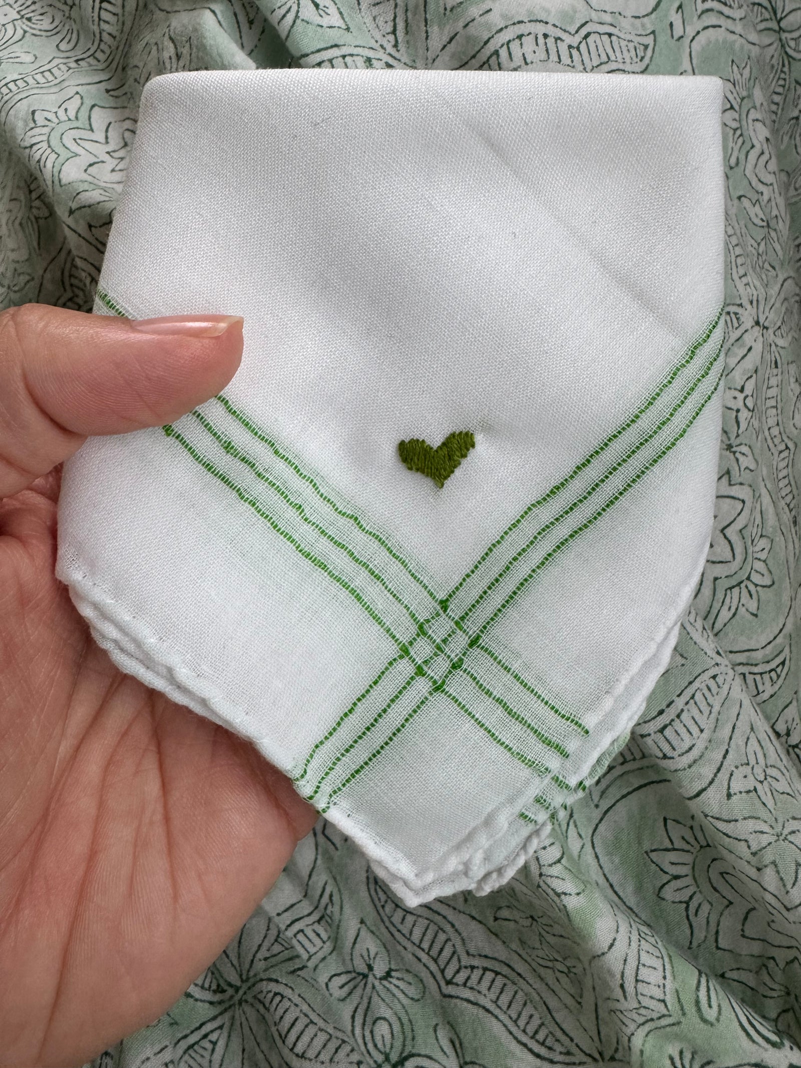 Hill Country Heart Handkerchief