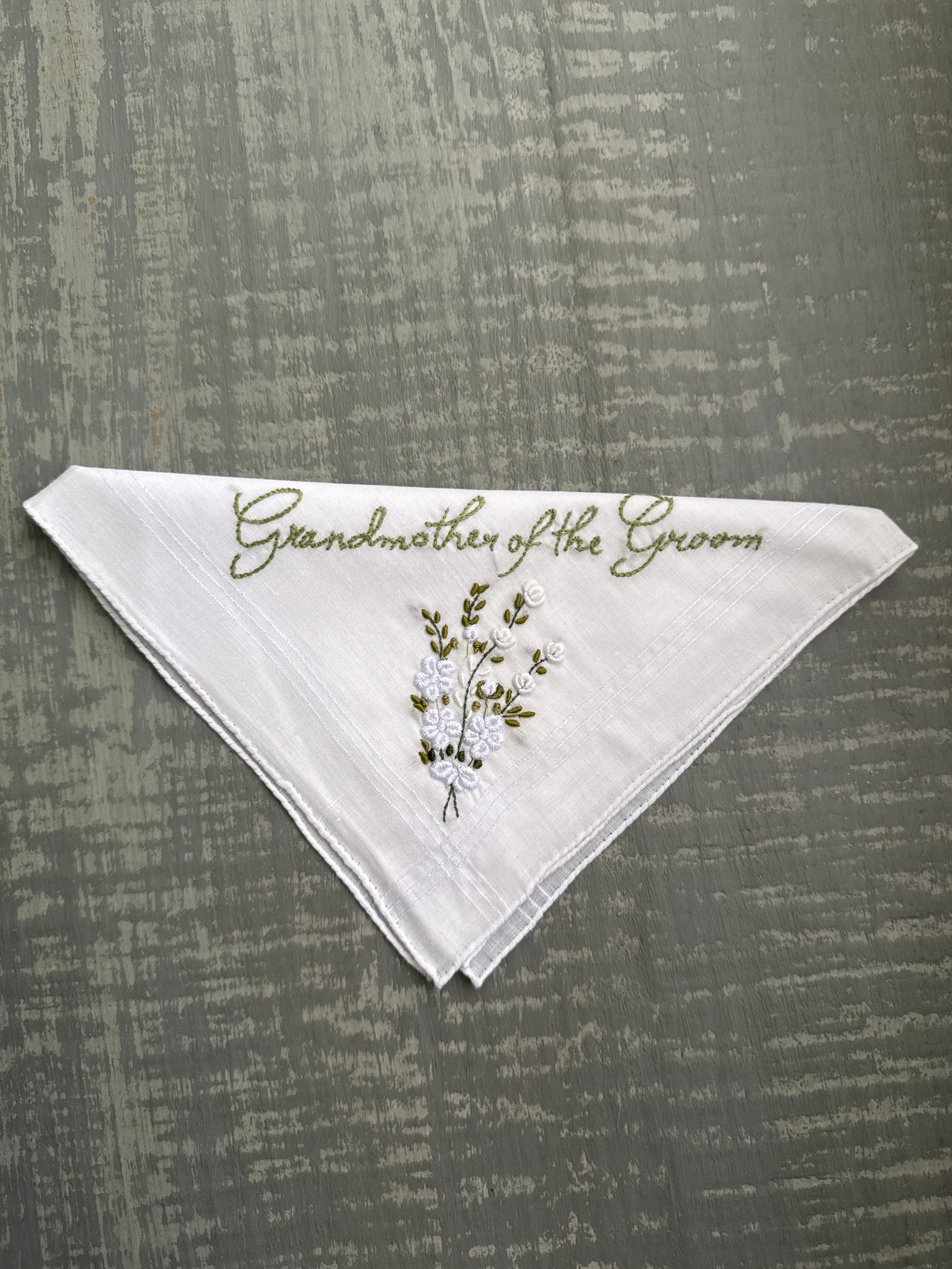 Grandmother of the Groom - Handkerchief