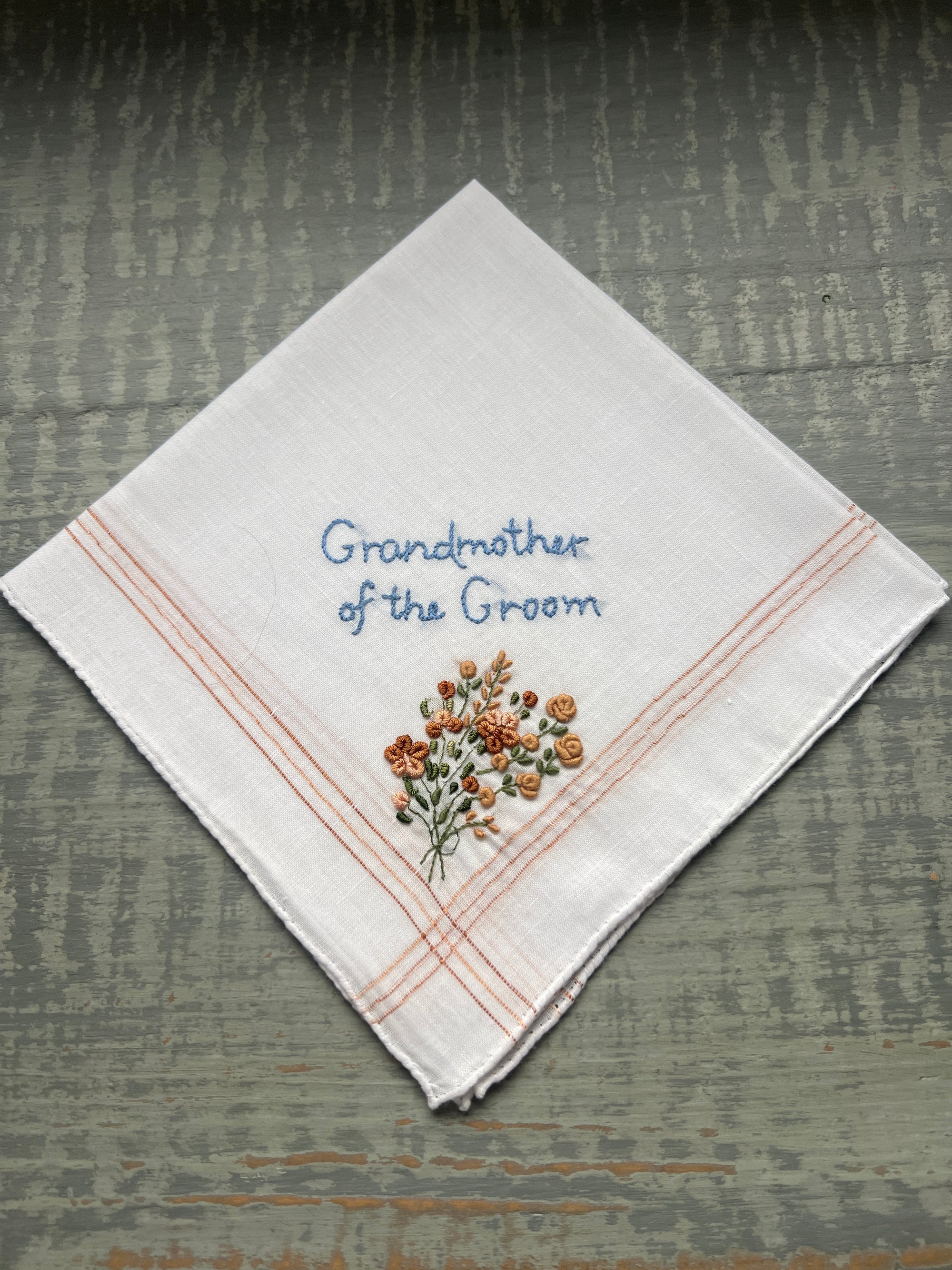 Grandmother Groom- Handkerchief