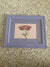 John Derian Red Flower in Light Purple Frame 8x10