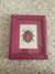 John Derian Lady Bug in Magenta Frame 8x10