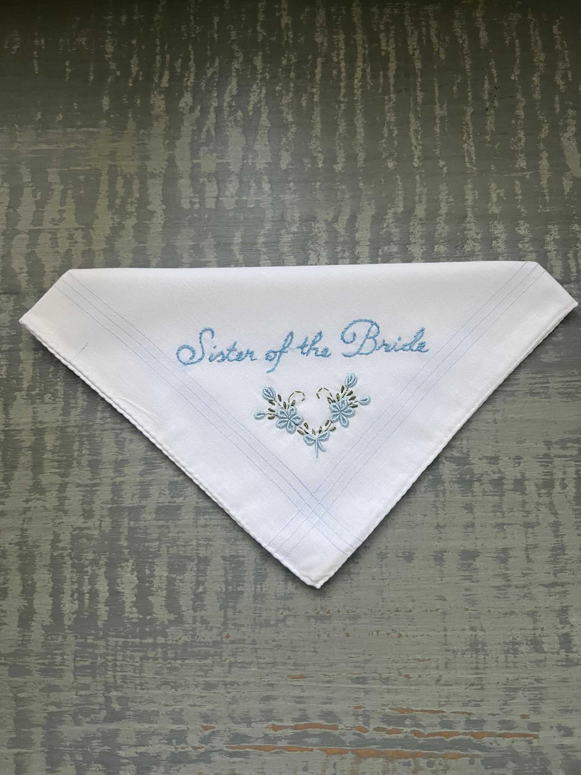 Sister of the Bride  -  Handkerchief