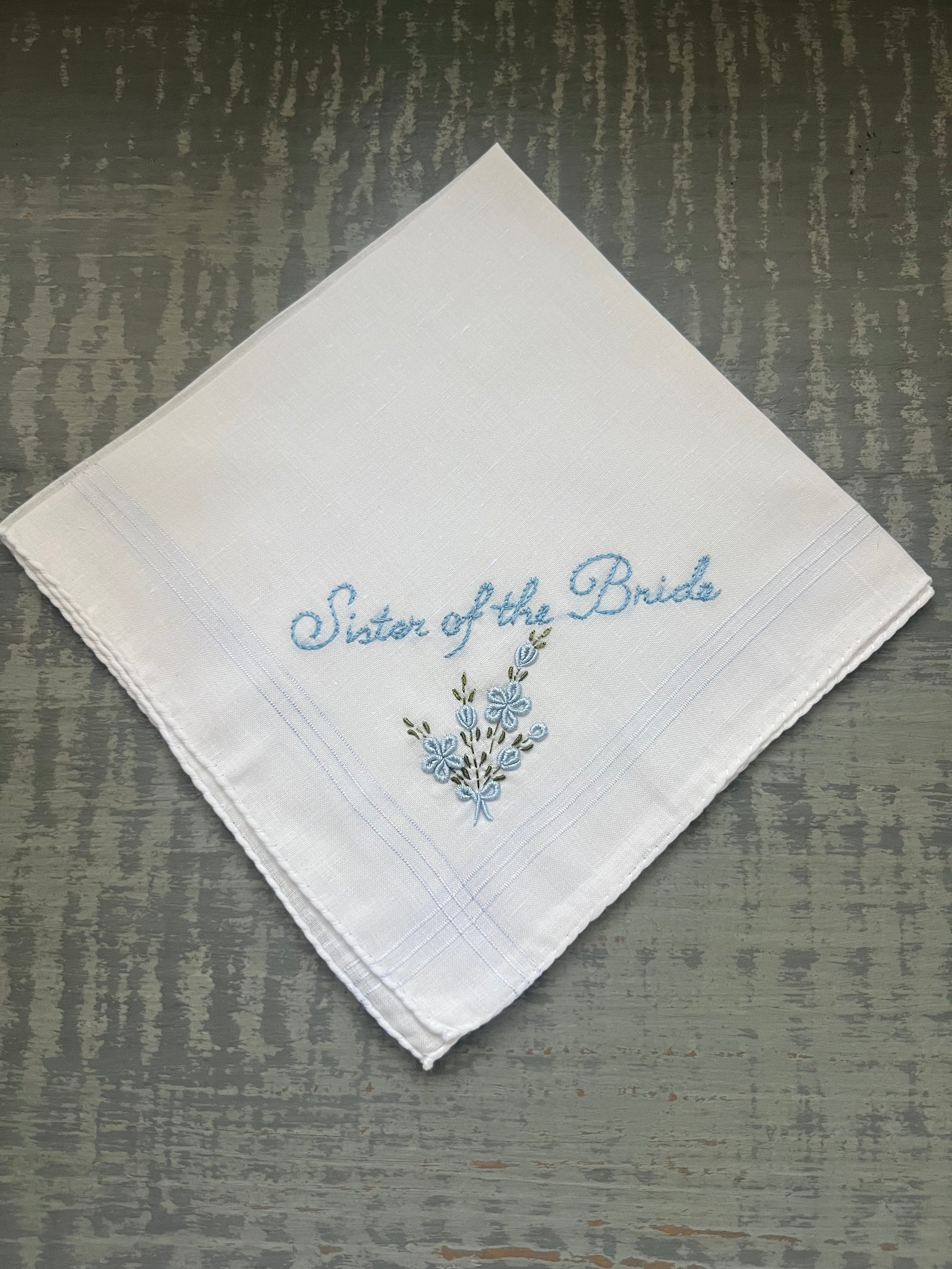 Sister of the Bride  -  Handkerchief