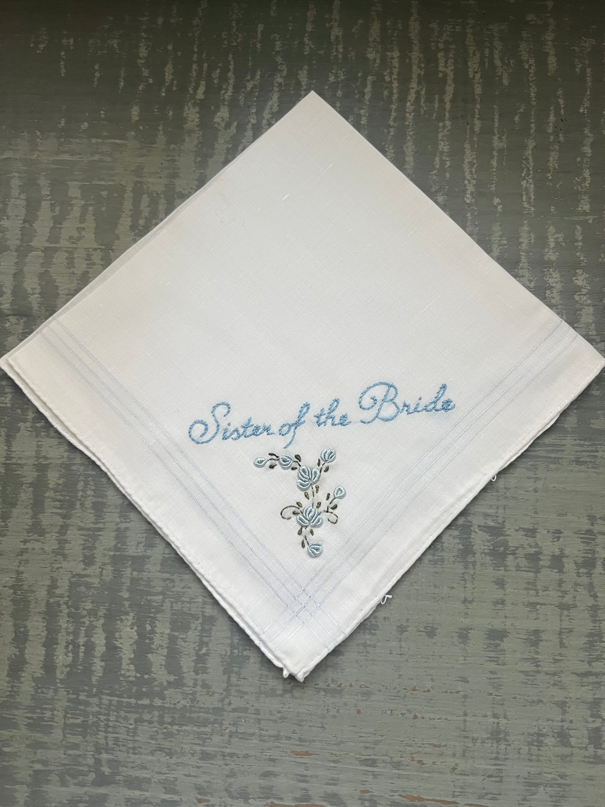 Sister of the Bride  -  Handkerchief