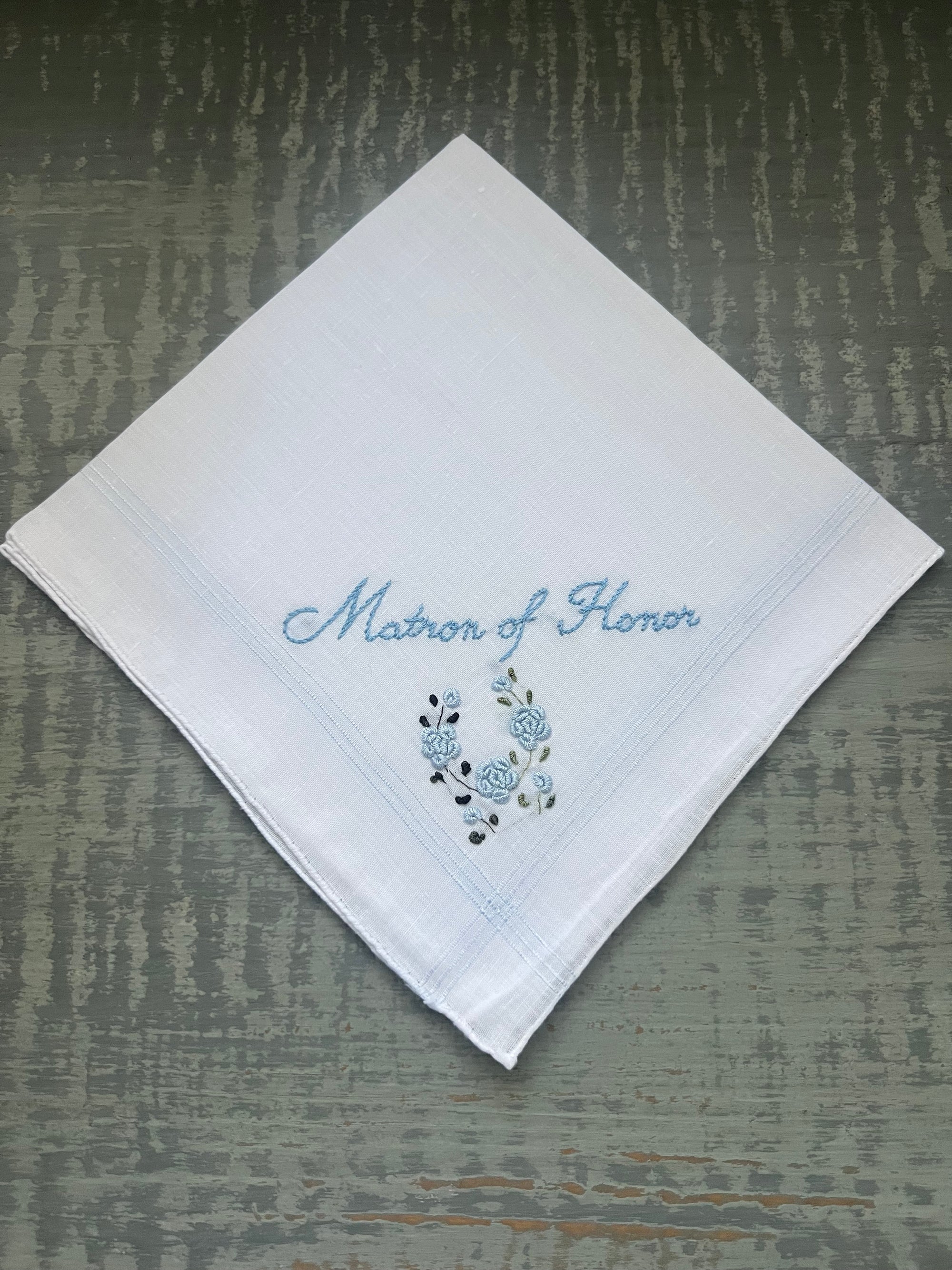 Matron of Honor  -  Handkerchief