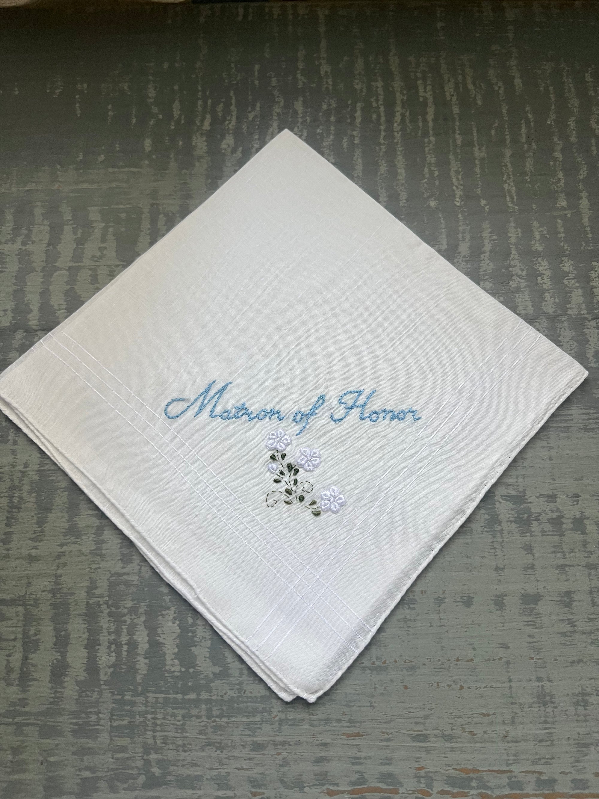 Matron of Honor  -  Handkerchief