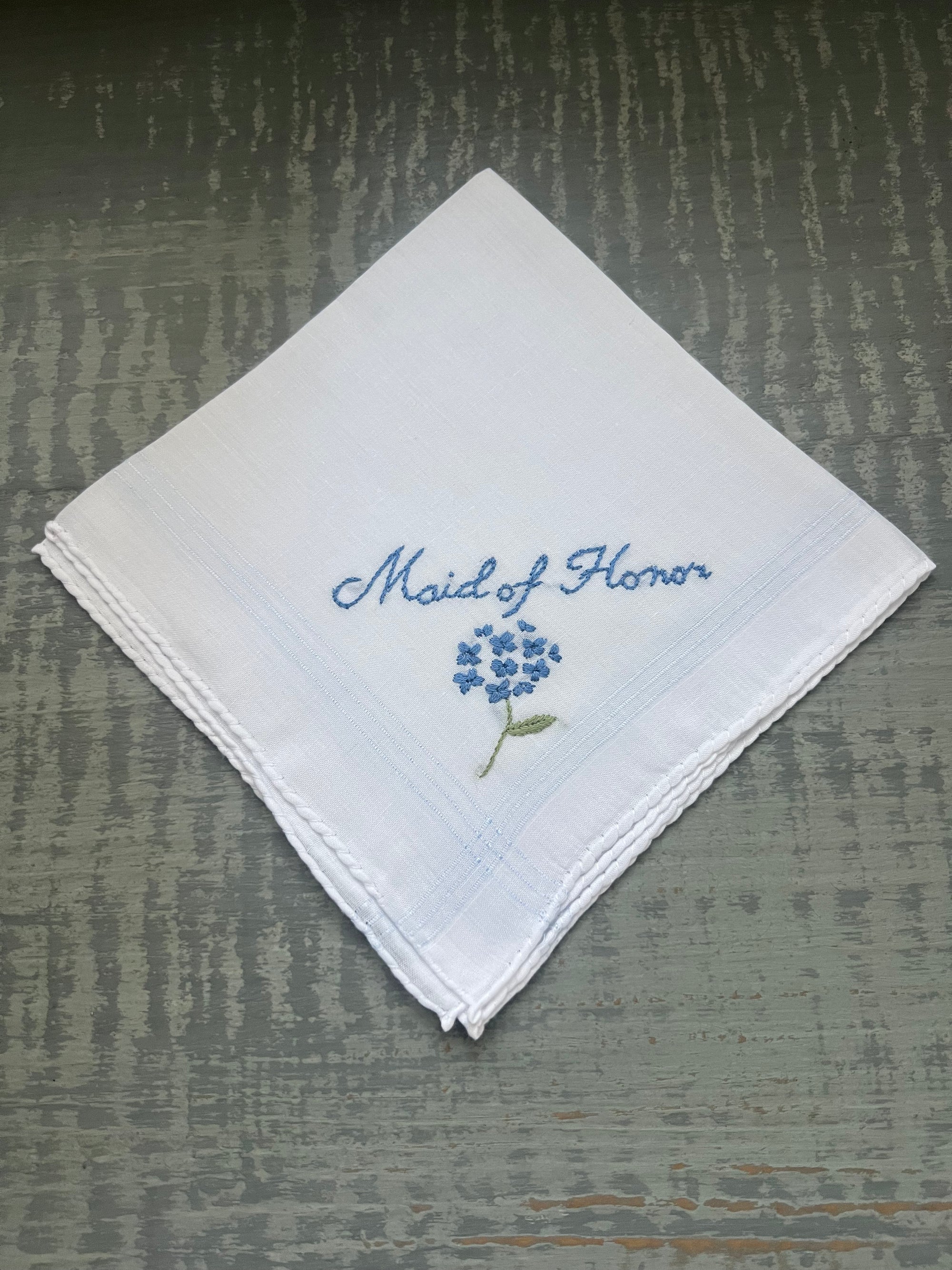 Maid of Honor  -  Handkerchief