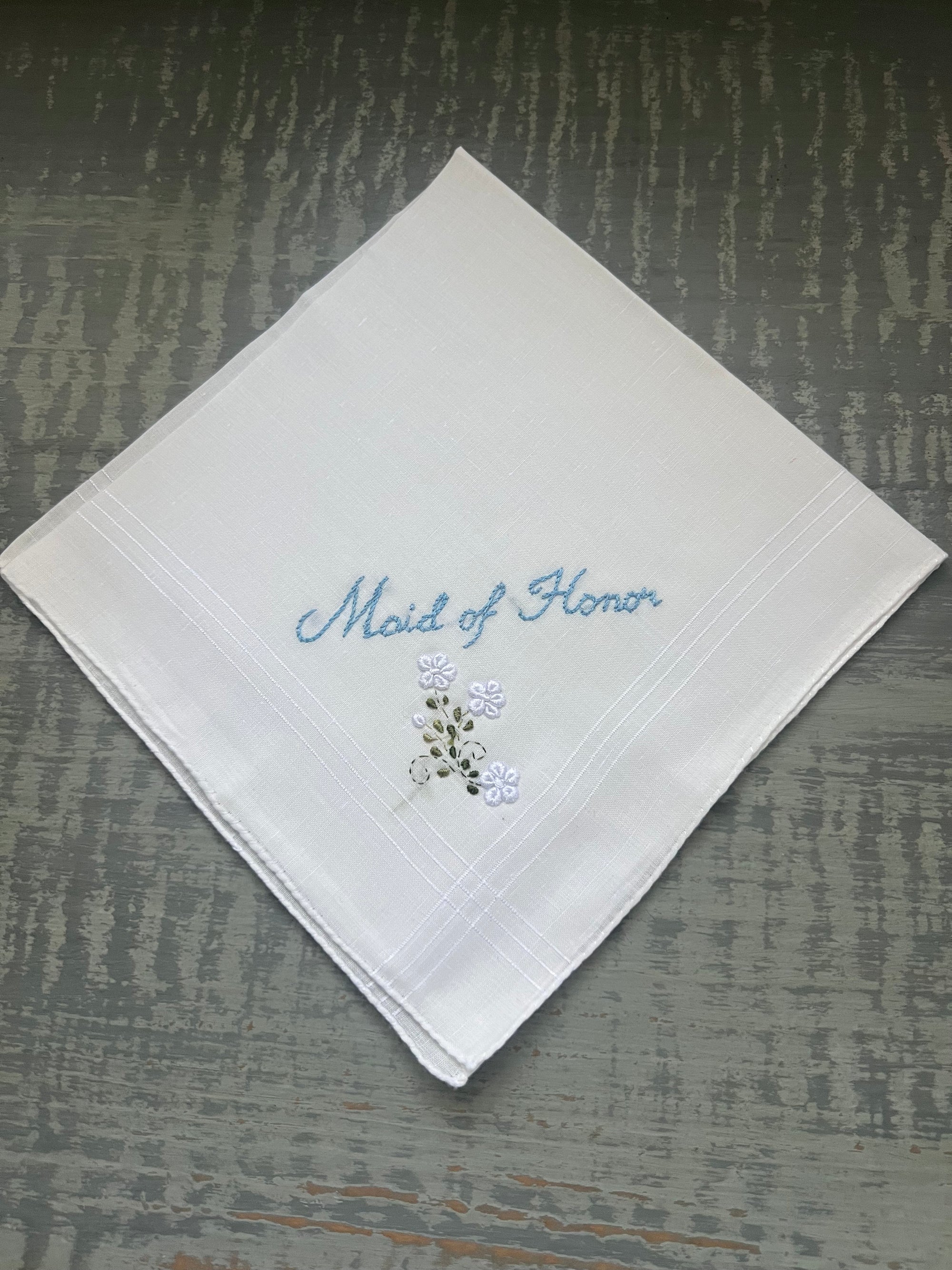 Maid of Honor  -  Handkerchief