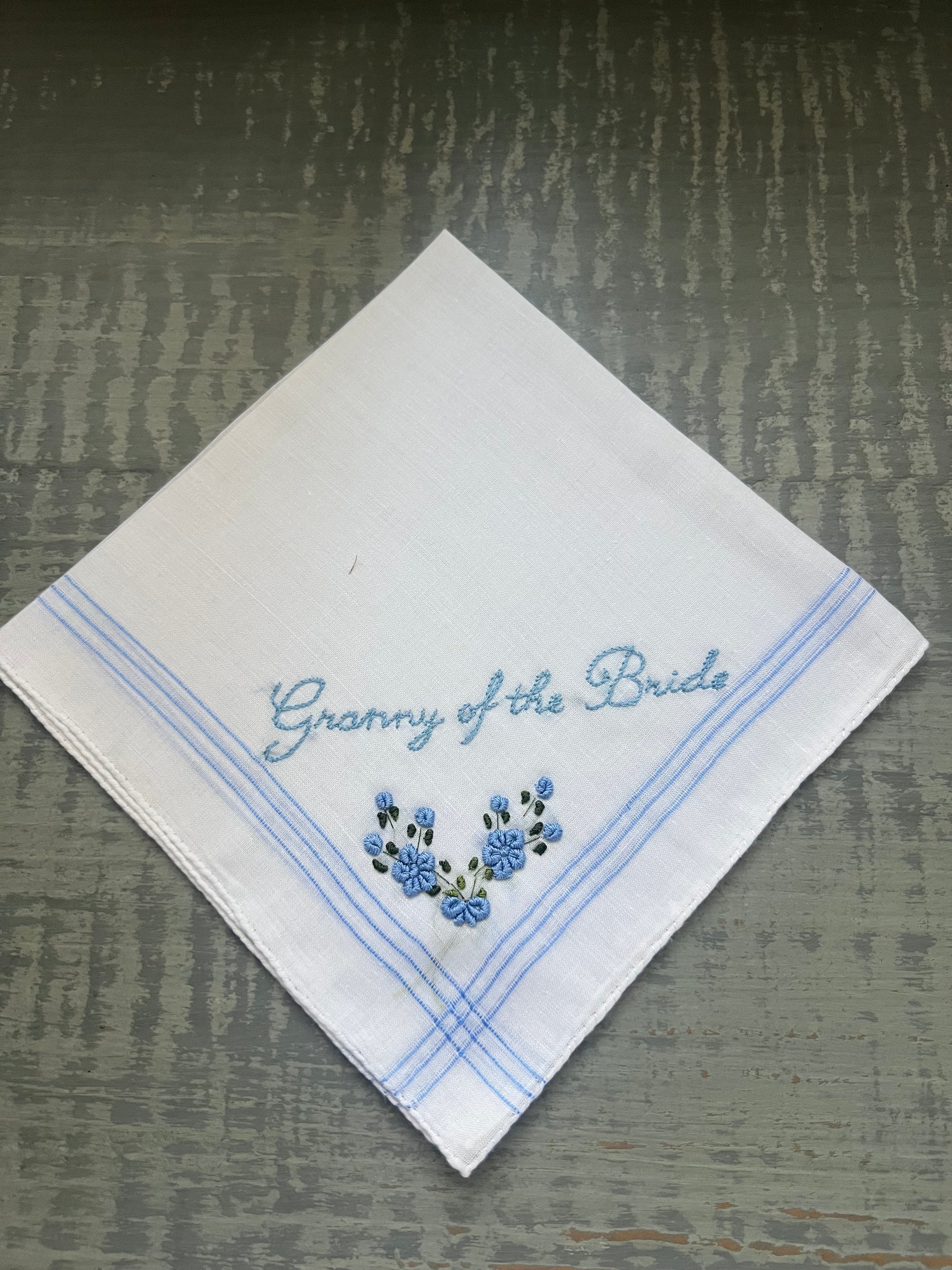 Granny of the Bride   -  Handkerchief