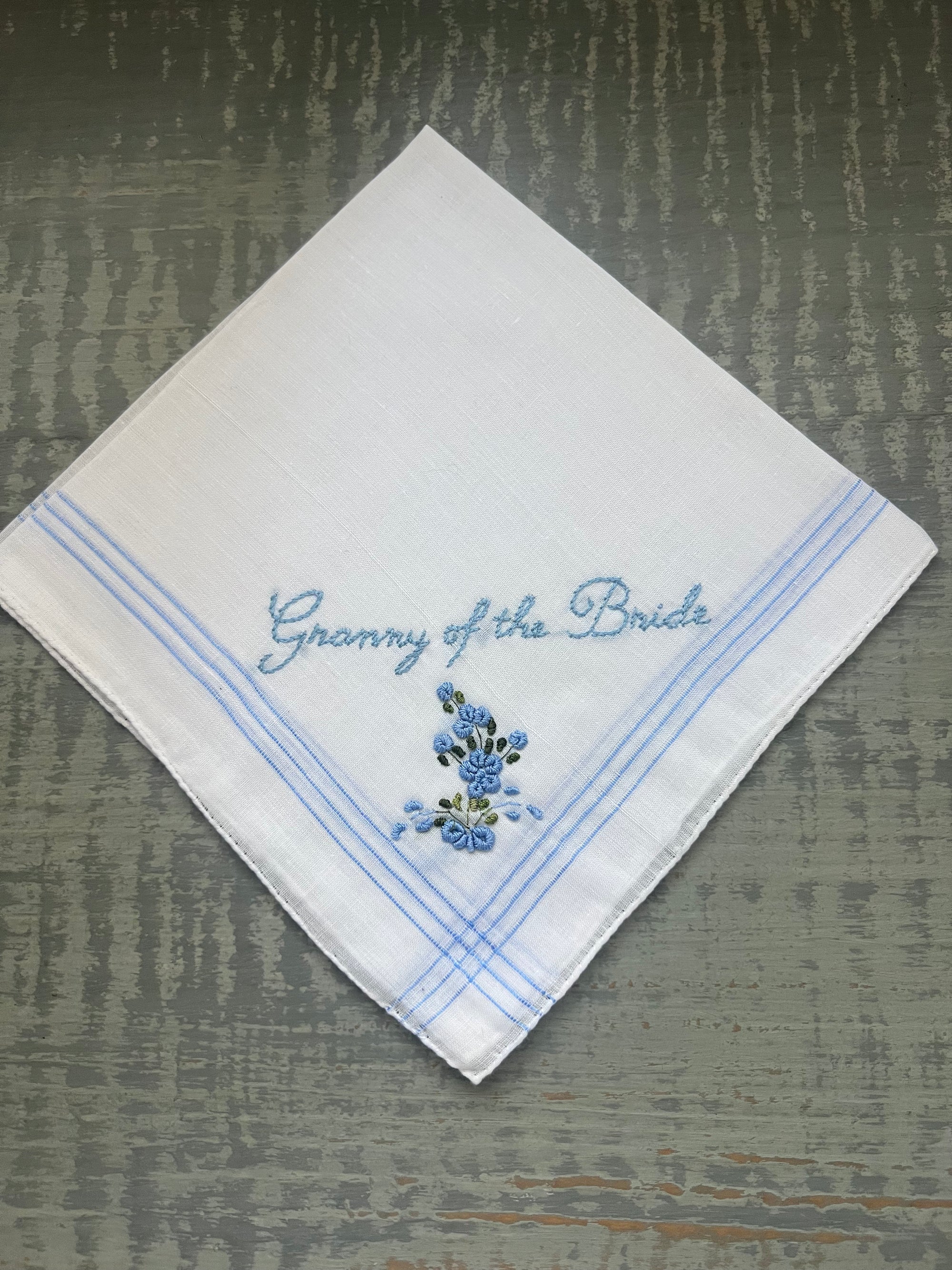 Granny of the Bride   -  Handkerchief
