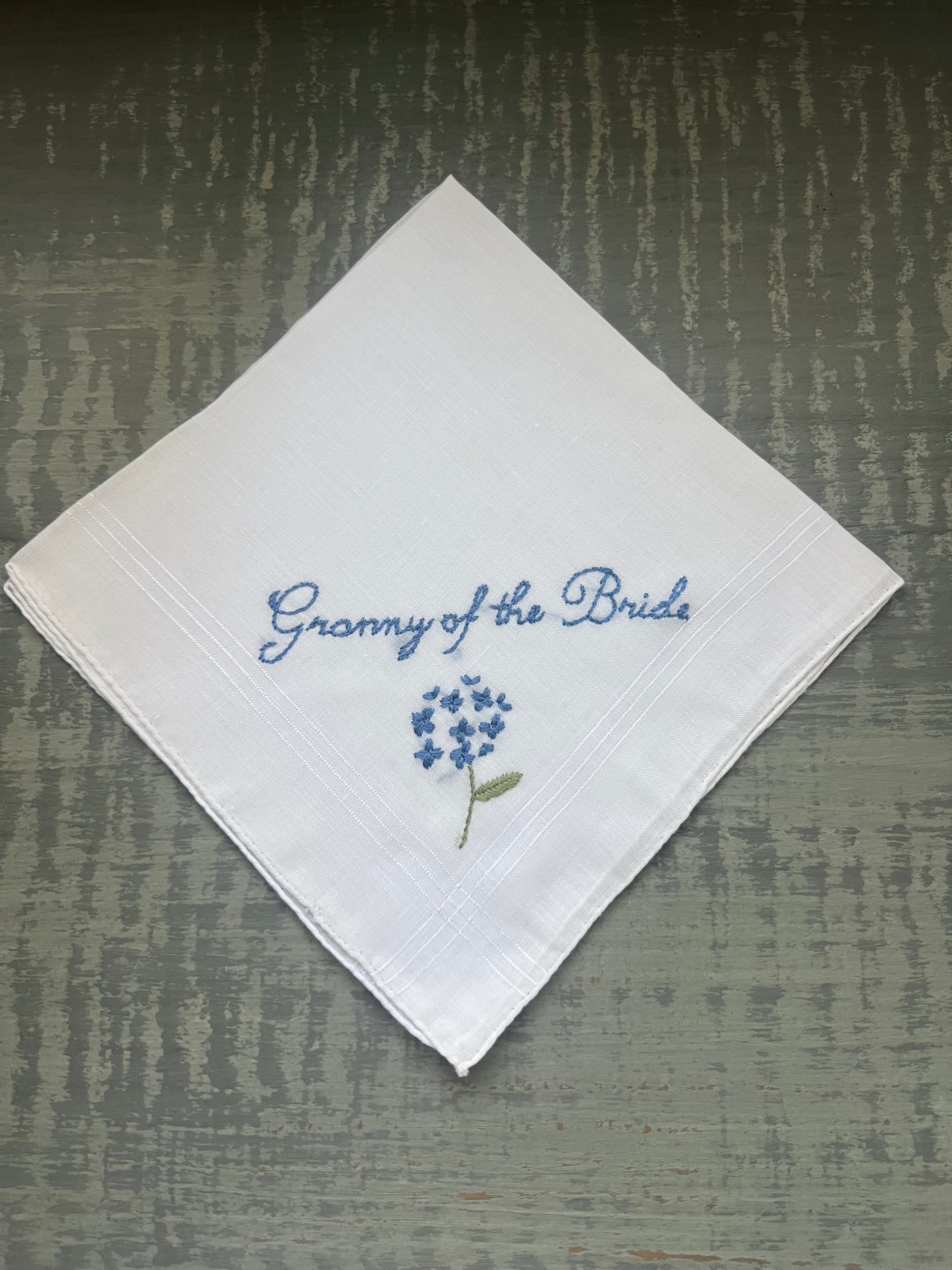 Granny of the Bride   -  Handkerchief