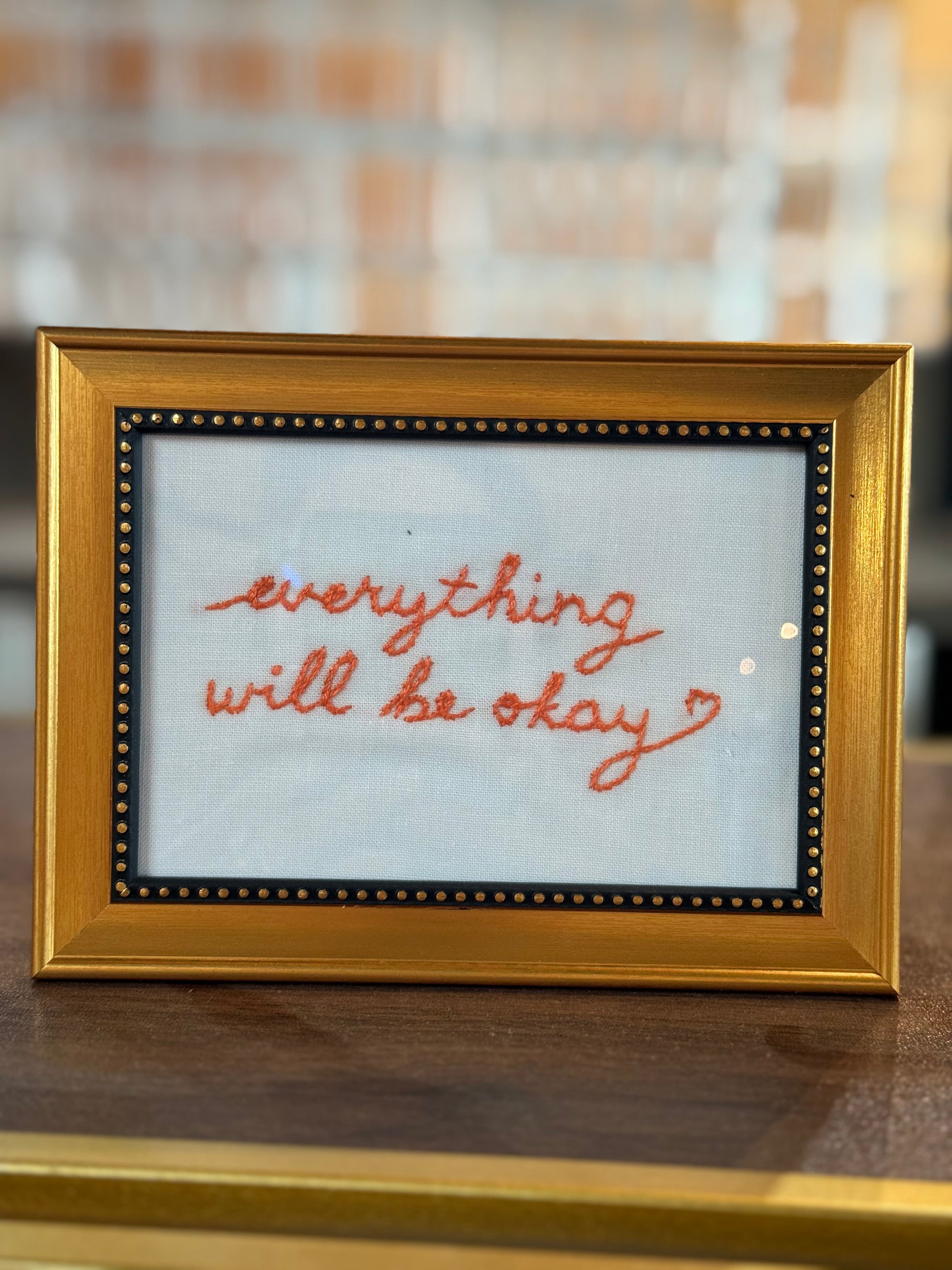 Everything will be ok - Pretty Words Framed Art