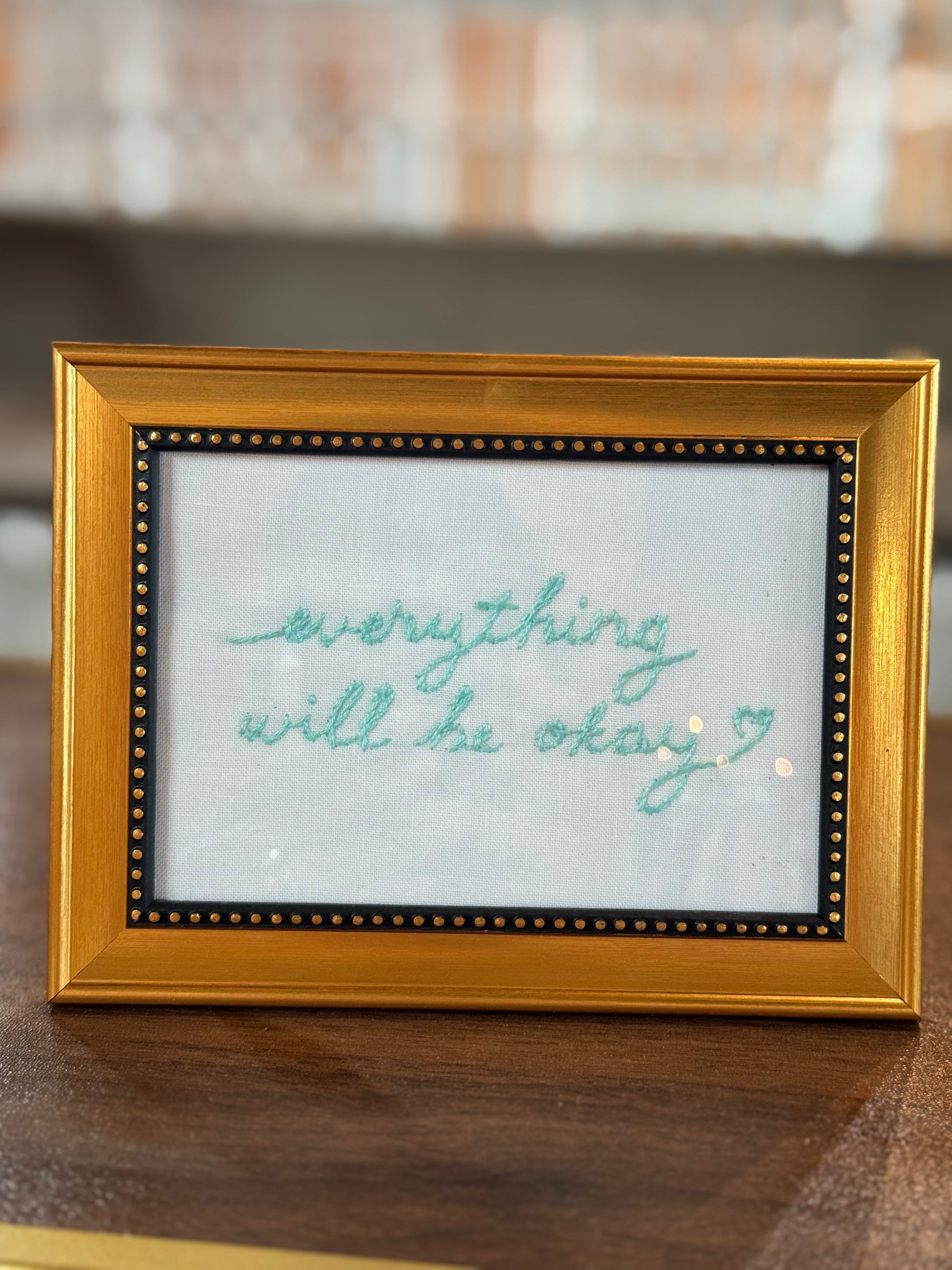 Everything will be ok - Pretty Words Framed Art
