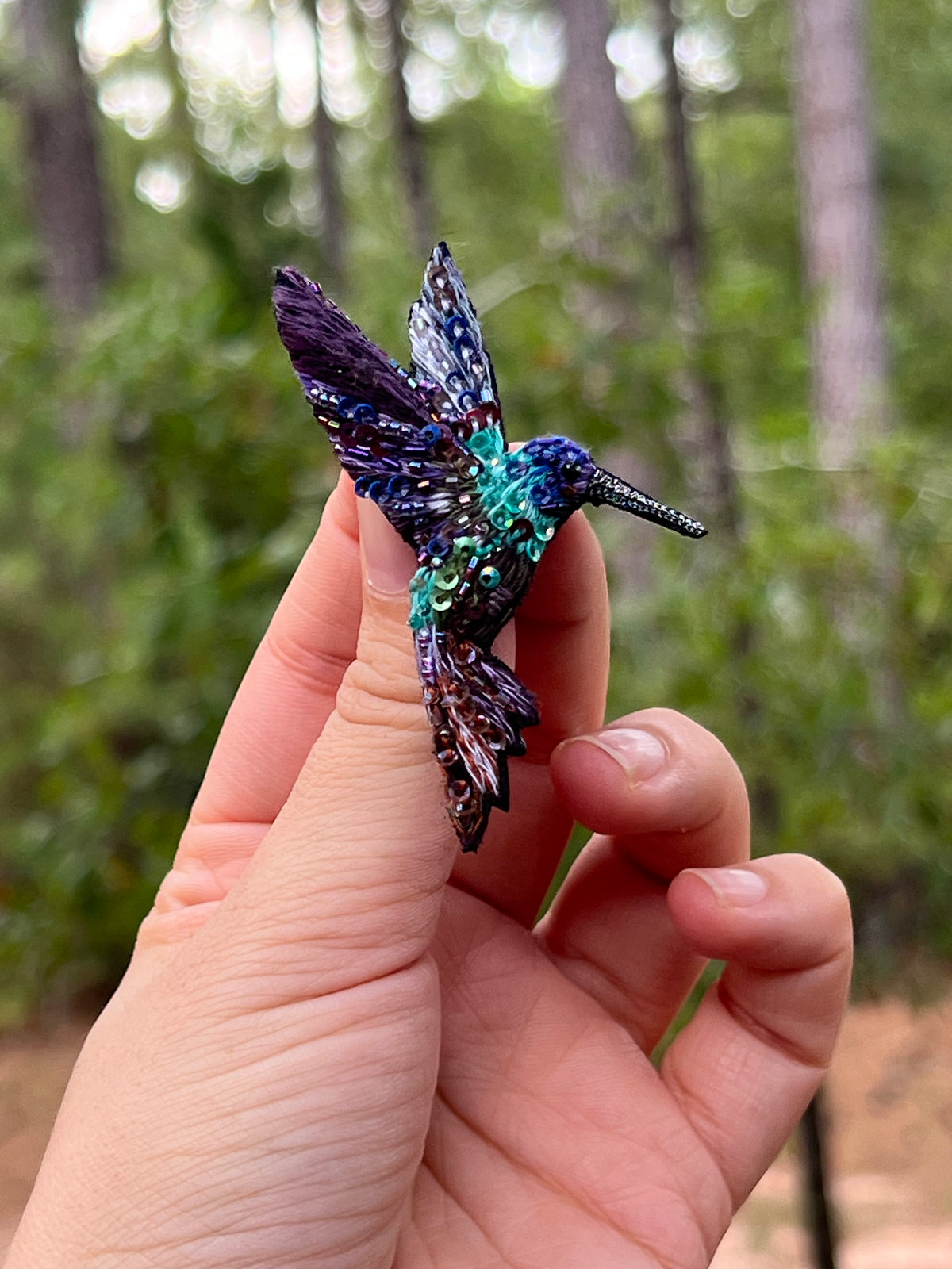 Colibri Brooch