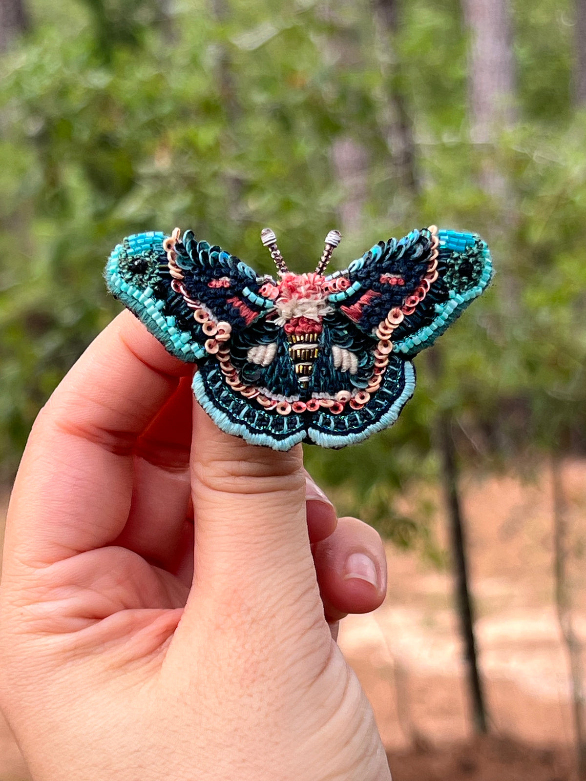 Moth Brooch