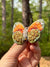 Earthy colors Butterfly Brooch