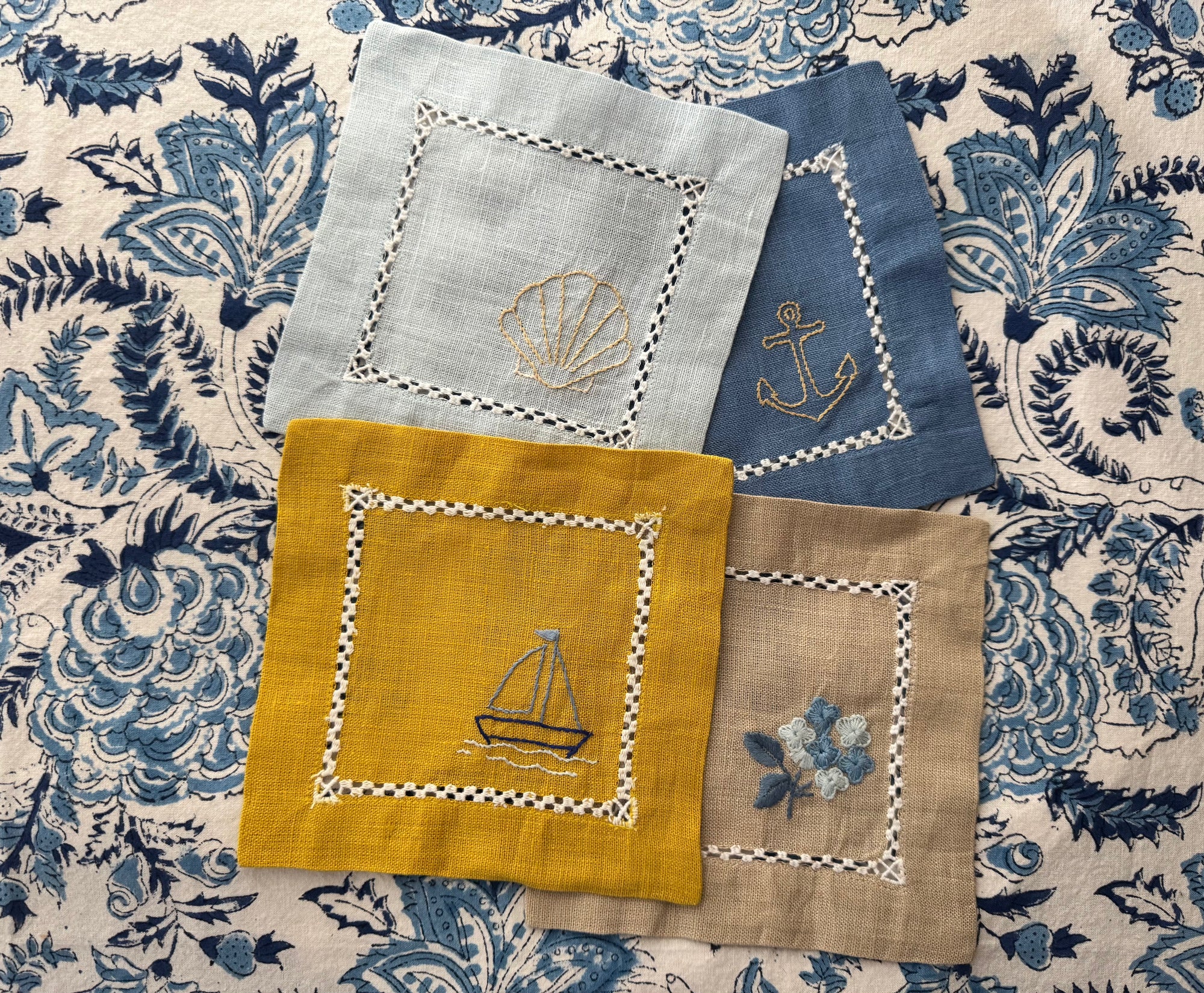Nantucket Hand Embroidery Workshops with Mariana Barran