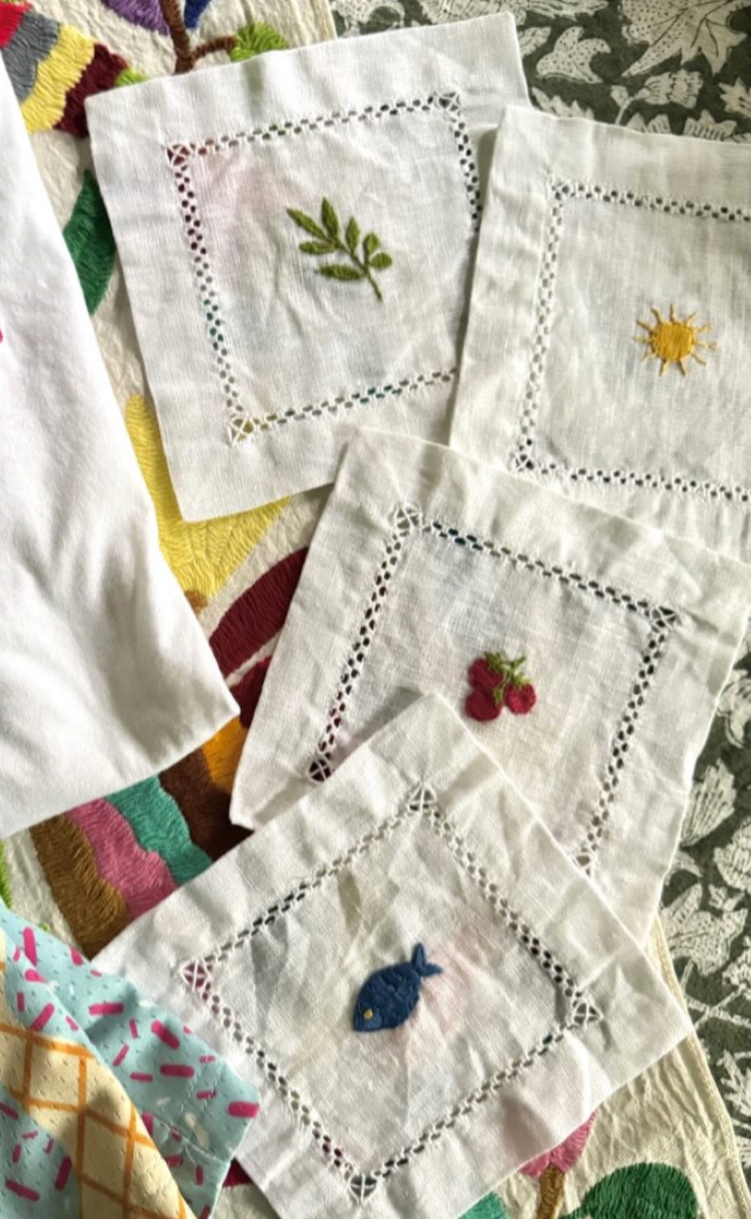 Hand Embroidery Class Letters and little flowers | Friday August 29, 2025 - 5:00 pm | Julep Home and Gifts Owensboro, KY