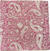 Block Print Pink Paisley Cloth Napkin