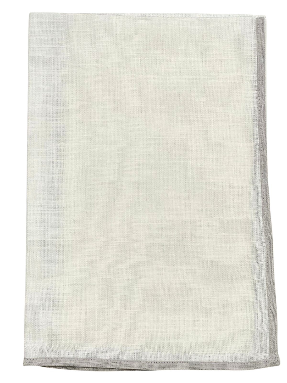 Gray Color Edge Dinner Napkin