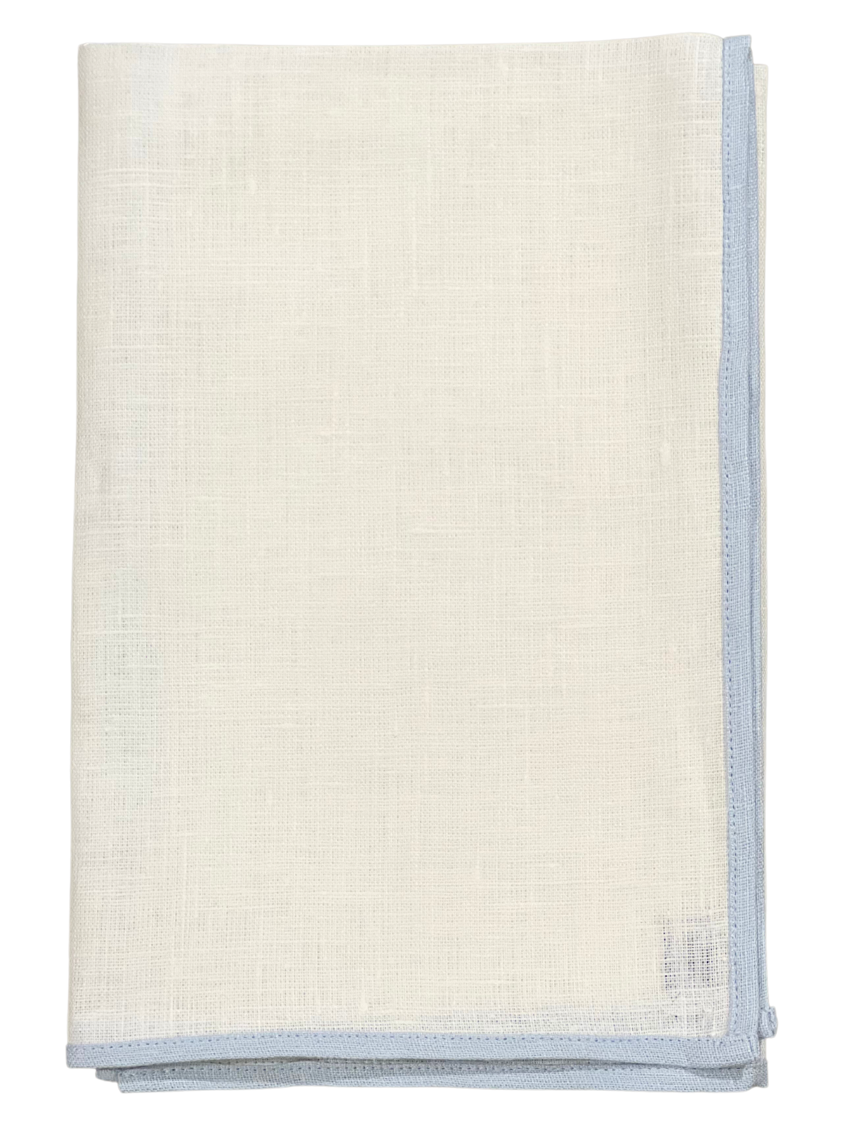 Light Blue Color Edge Dinner Napkin