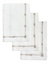 Bone Flower Hemstitch Dinner Napkin