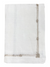Bone Flower Hemstitch Dinner Napkin