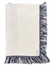 Navy - Hand Knotted Fringe Dinner Napkin