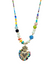 Sacred Heart Necklace - Multicolor