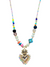 Sacred Heart Necklace - Pastels