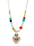Sacred Heart Necklace - Pastels