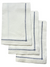 Hemstitch Dinner Napkin - Dark Cornflower