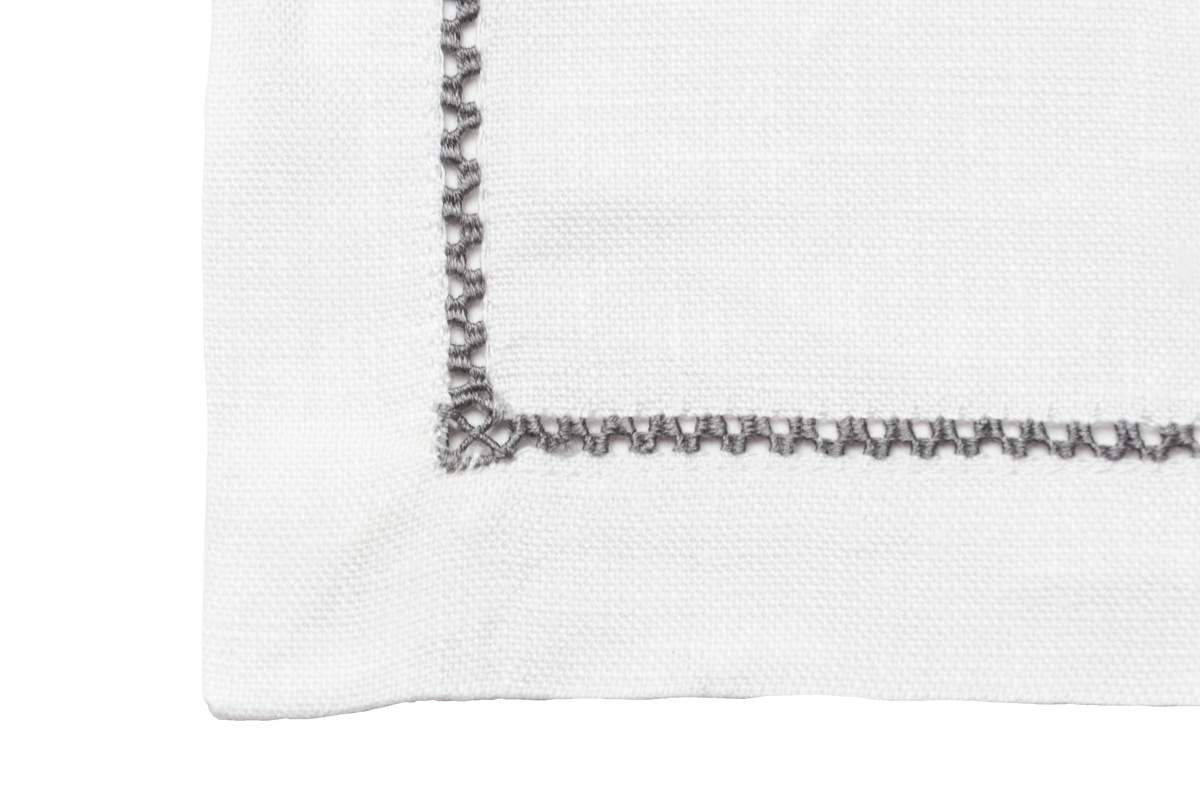 Open Hemstitch Cocktail Napkin