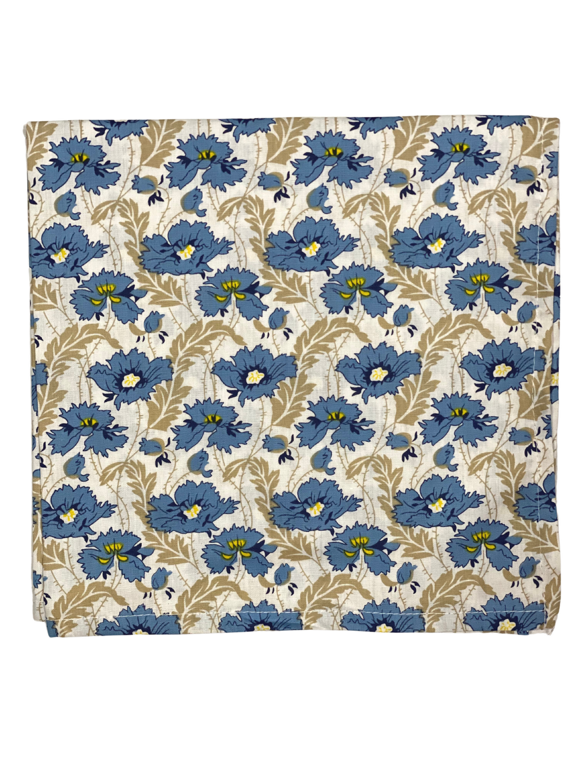 Blue Flowers Cloth Napkin