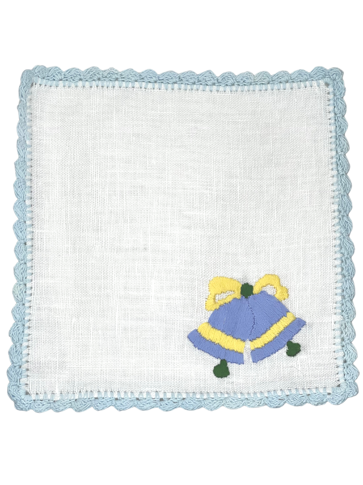 Bells Crochet Cocktail Napkin