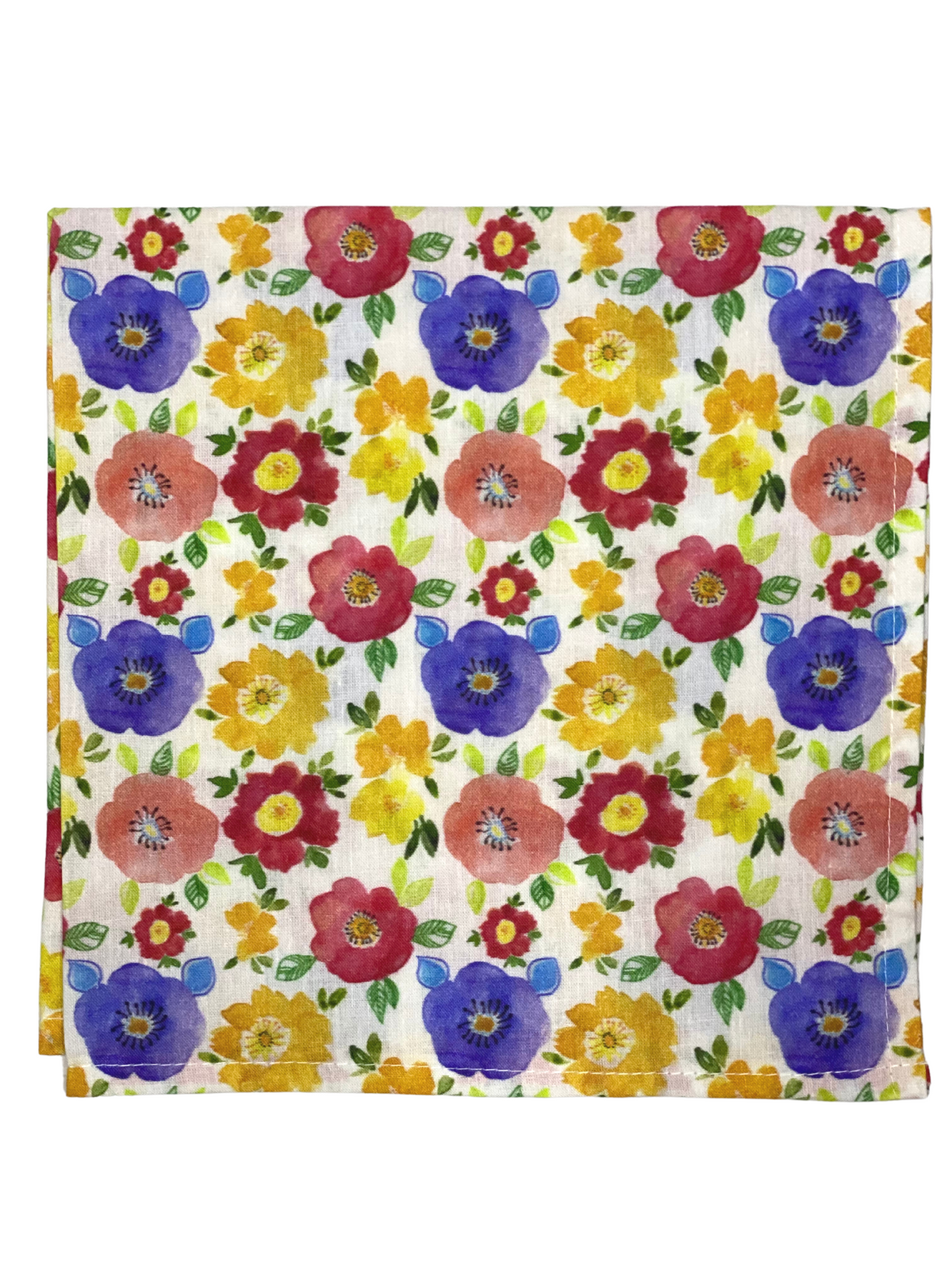 Colorful Flowers Cloth Napkin