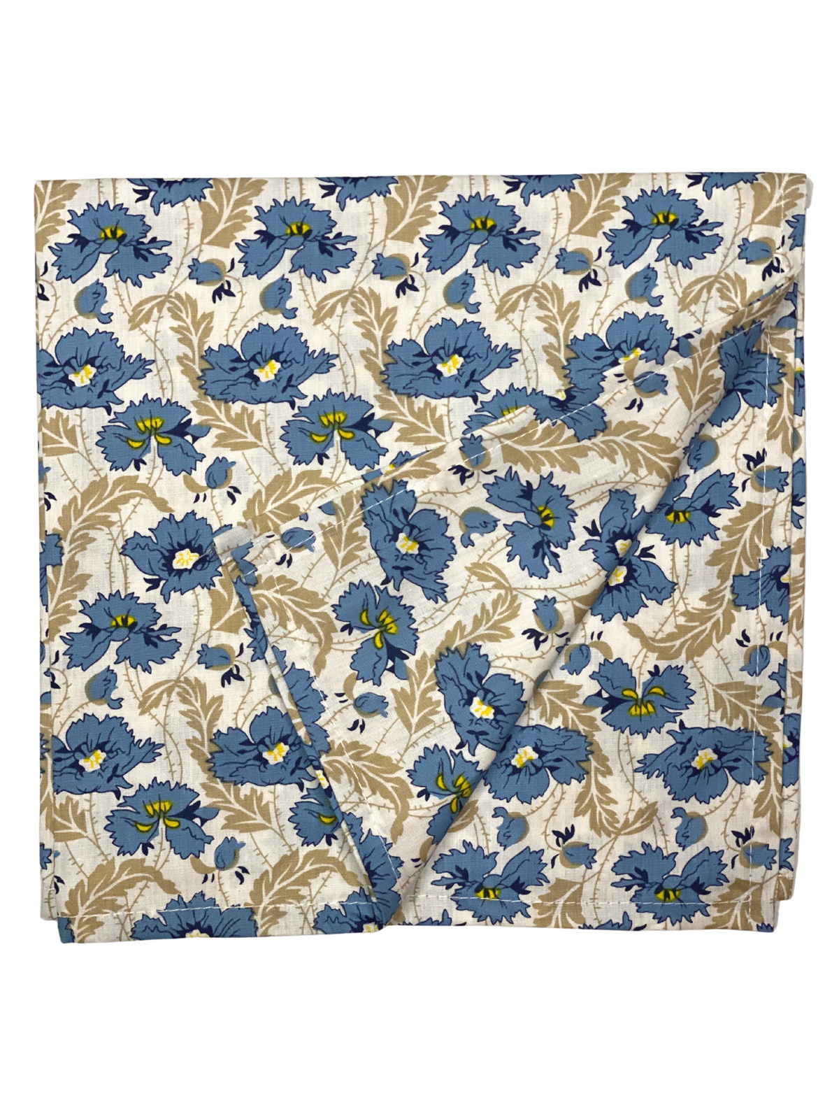 Blue Flowers Cloth Napkin