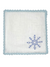 Snowflake Crochet Cocktail Napkin