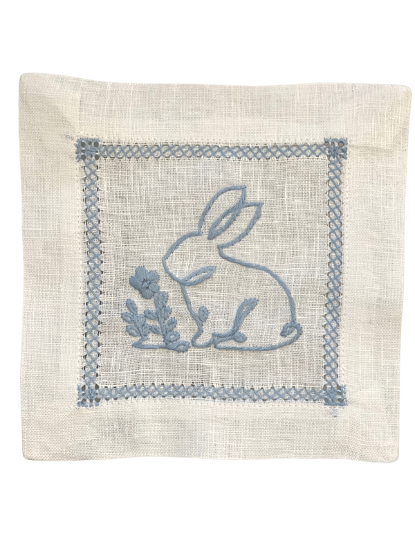 Bunny Cocktail Napkin Easter Collection Hibiscus Linens