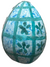Paper Mache Hand Painted Easter egg
