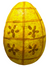 Paper Mache Hand Painted Easter egg