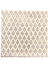 Gray Leaf Blockprint Cloth Napkin