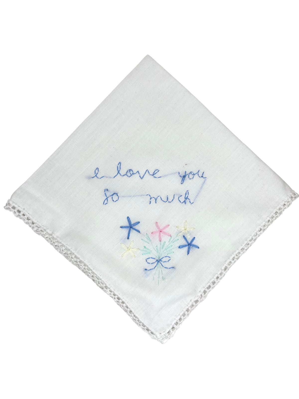 I Love You So Much Handkerchief